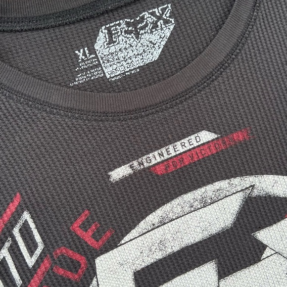 Fox Racing Waffle Knit Shirt - Picture 8 of 8